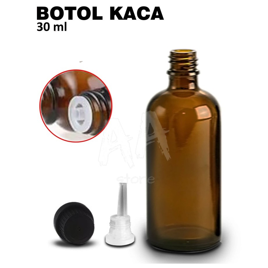 Jual Botol Kaca Beling Botol Parfum Botol Filler Tebal Coclat Shopee