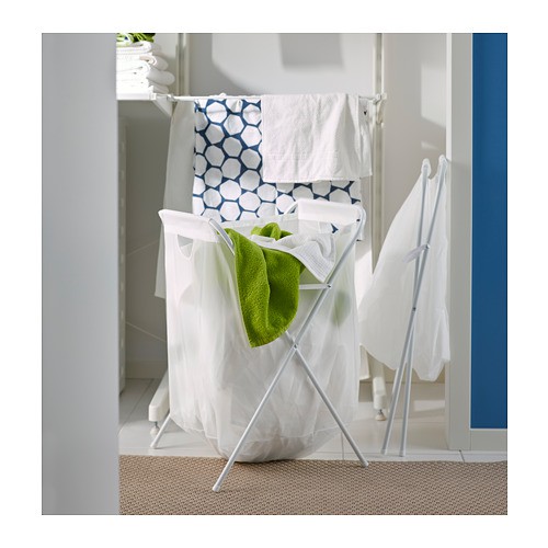 Ikea Clothes Soaking Stand IKEA JÄLL Folding Drying Rack – Indoor