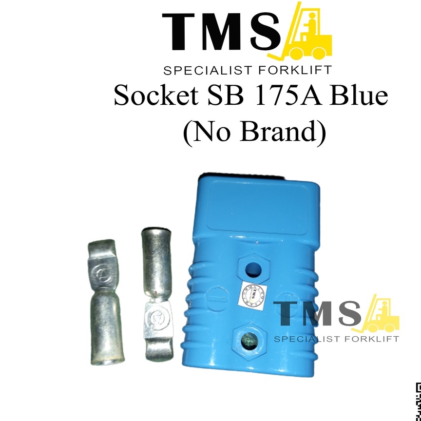 Jual Socket SB175A Blue for forkift - SB 175A BLUE Connector Battery ...