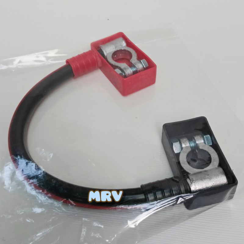 Jual KABEL AKI PARAREL / KABEL ACCU + TUTUP KABEL AKI | Shopee Indonesia