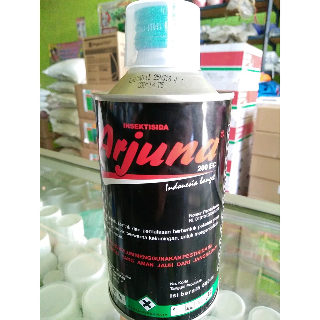 Jual Arjuna 200EC 500ml Insektisida Obat Pembasmi Hama Ulat Tanaman