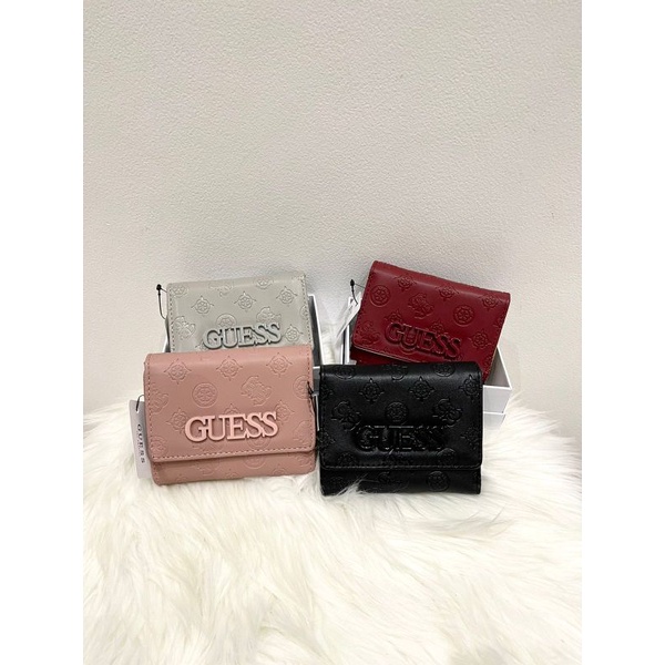 Jual Guess Kamryn Small Trifold Wallet Original / Dompet Guess Original