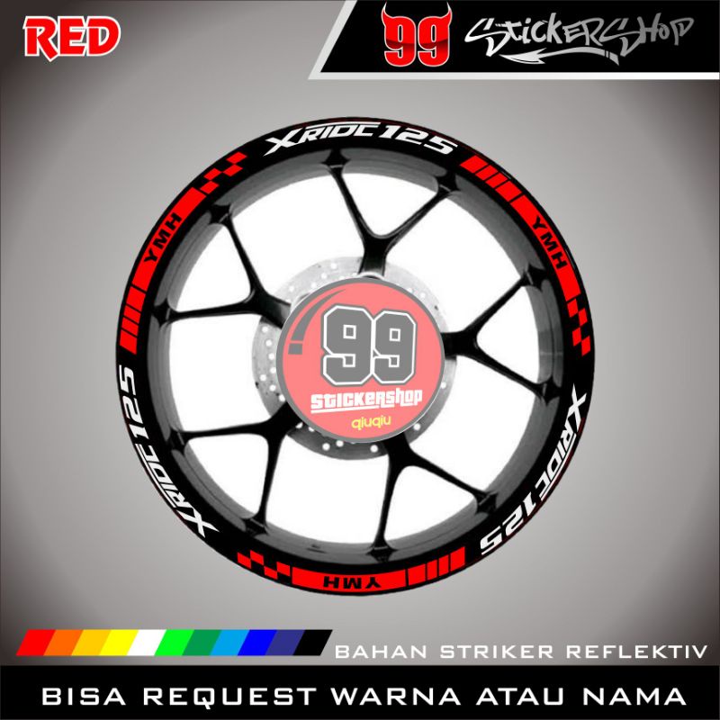 Jual stiker velg Yamaha X Ride 125 | Shopee Indonesia