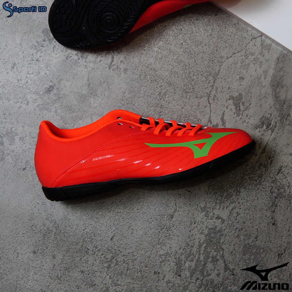 Jual Sepatu Futsal Mizuno Basara 103 IN Black Green Fiery