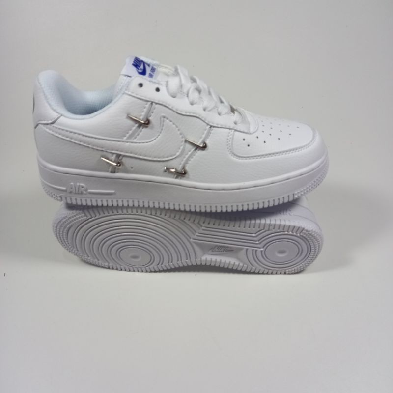 Af1 hot sale metallic swoosh