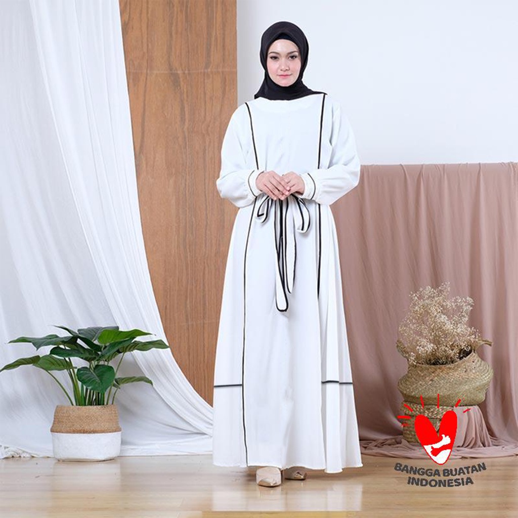 Jual Model Gamis Modern Untuk Anak Muda Terbaru 2022 Abaya Dress Syar'i ...