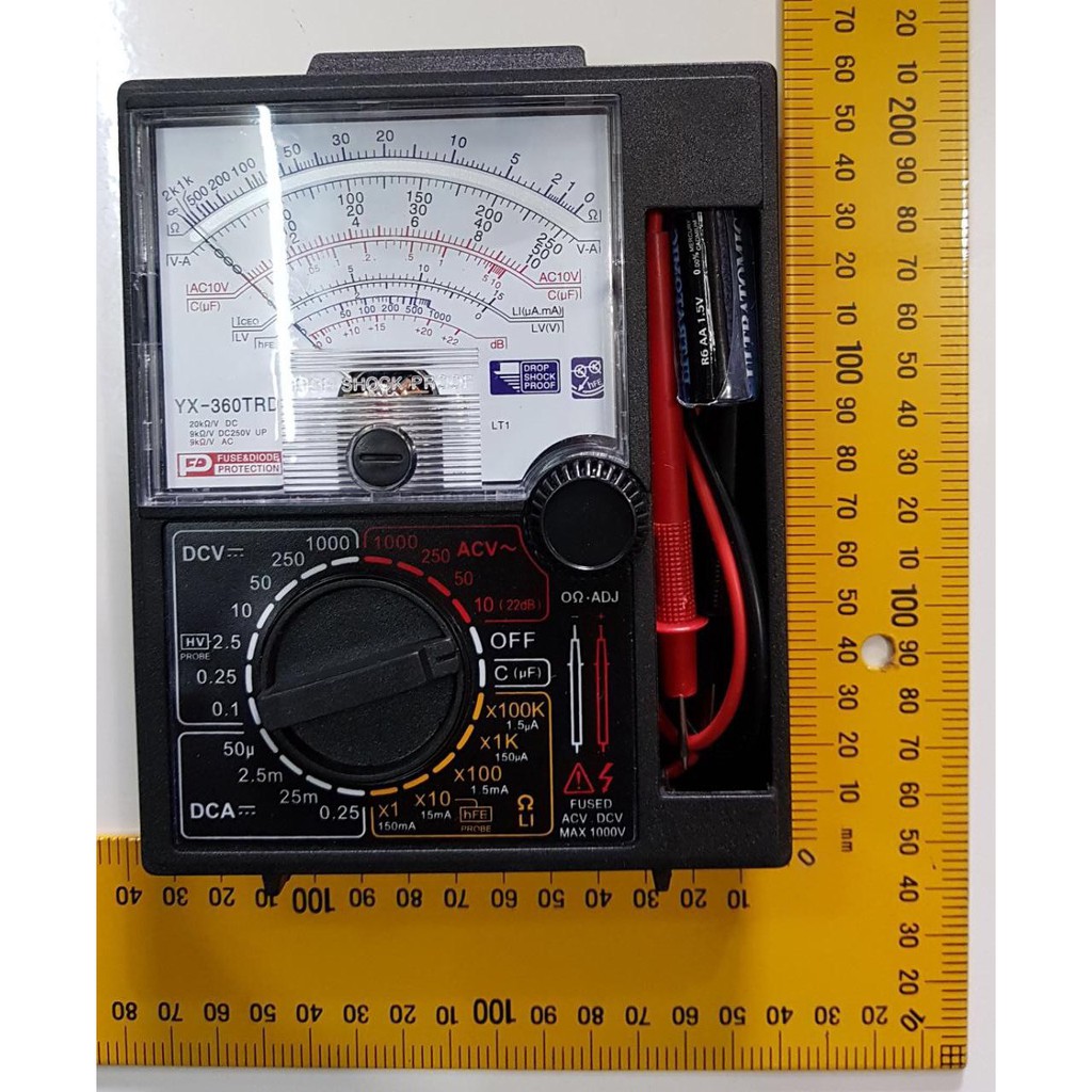 Jual Multitester Multimeter Nankai Yx 360trd Yx360trd Yx 360 Trd Kw Sanwa Shopee Indonesia 9894