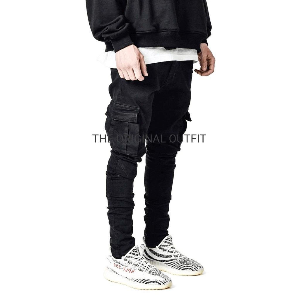 Jual THE ORIGINAL OUTFIT JEANS CARGO PANTS STREETWEAR Shopee Indonesia