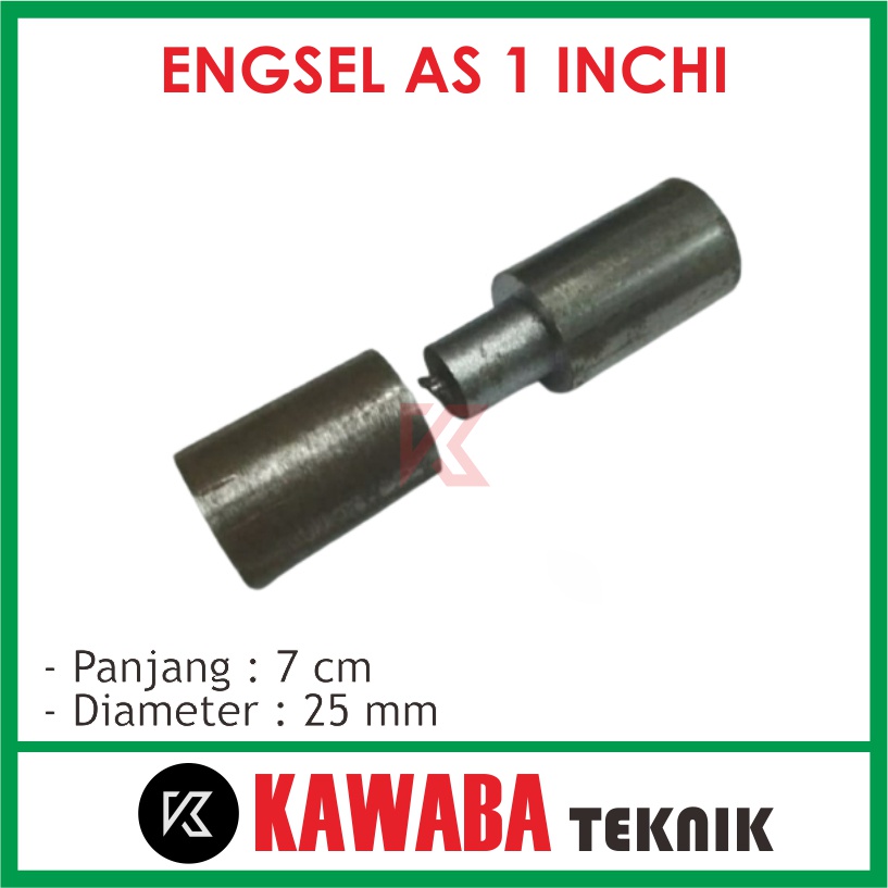 Jual Engsel Bubut Besi As Ukuran 1 Inchi Berkualitas Shopee Indonesia