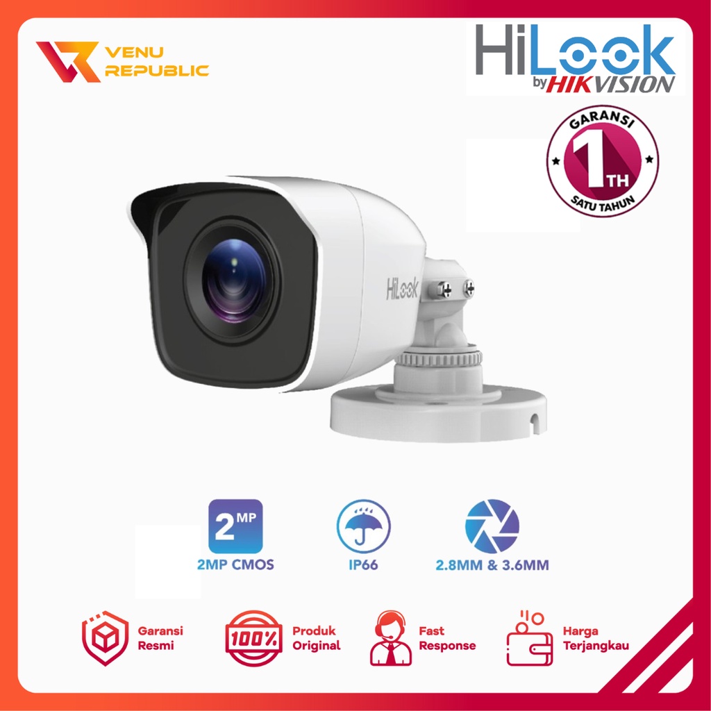 Jual Hilook Mp Cctv Camera Hilook Outdoor Thc B Pc Garansi Tahun Shopee Indonesia