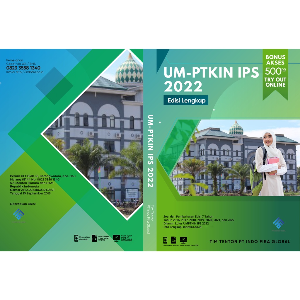 Jual Buku HEBAT UMPTKIN IPS 2022 (Lengkap/TEBAL) Latihan Soal UMPTKIN ...