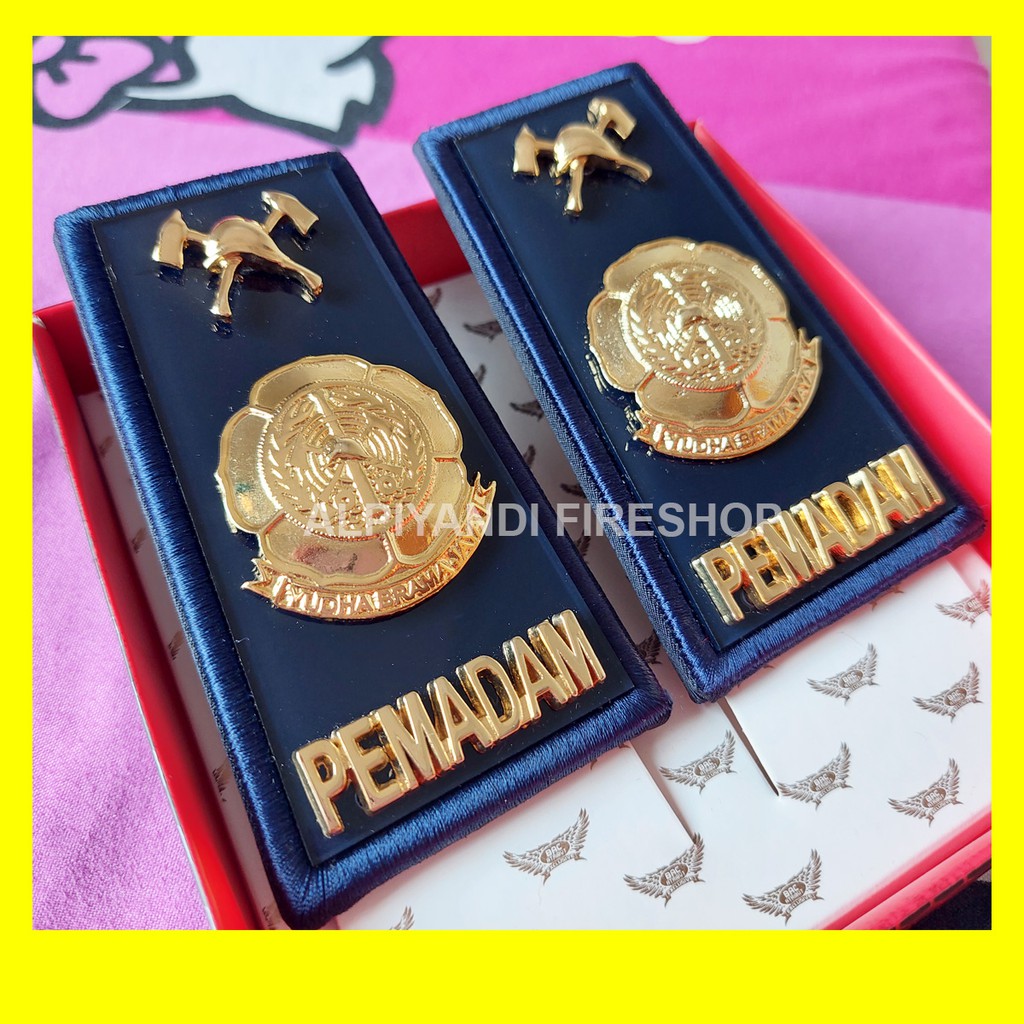 Jual Pangkat Pemadam PDH Honor S1 / BAC Exlusive / Akrilik | Shopee ...