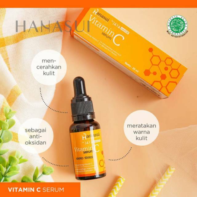 Jual Hanasui Serum Vitamin C 20 Ml | Shopee Indonesia