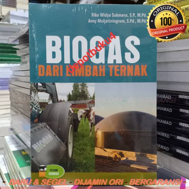 Jual Buku Original: Biogas Dari Limbah Ternak ( BIOGAS DARI LIMBAH ...