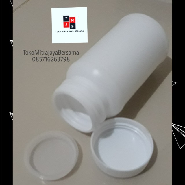 Jual Botol Hdpe Kapsul Obat Botol Kapsul Botol Obat Ml Putih Ml Shopee Indonesia