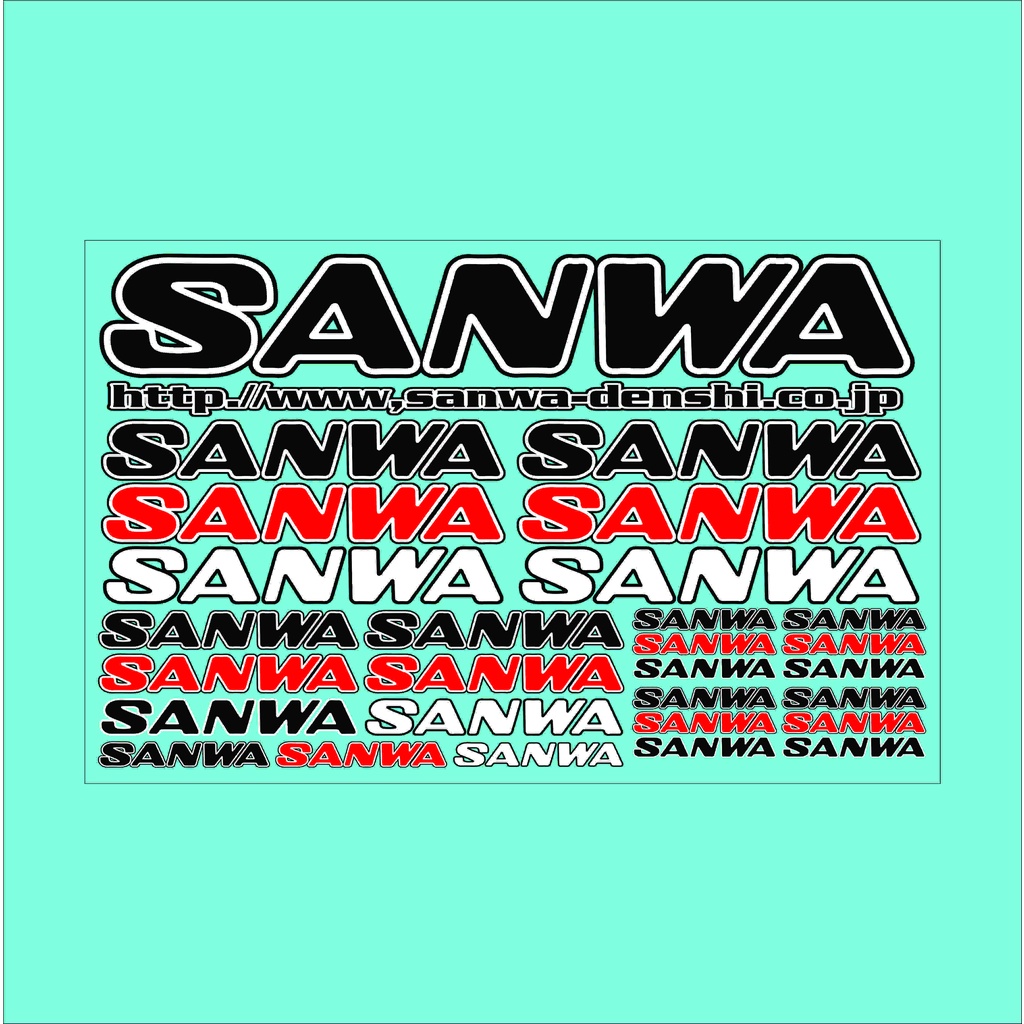 Jual Sticker Sanwa Transparan UV | Shopee Indonesia