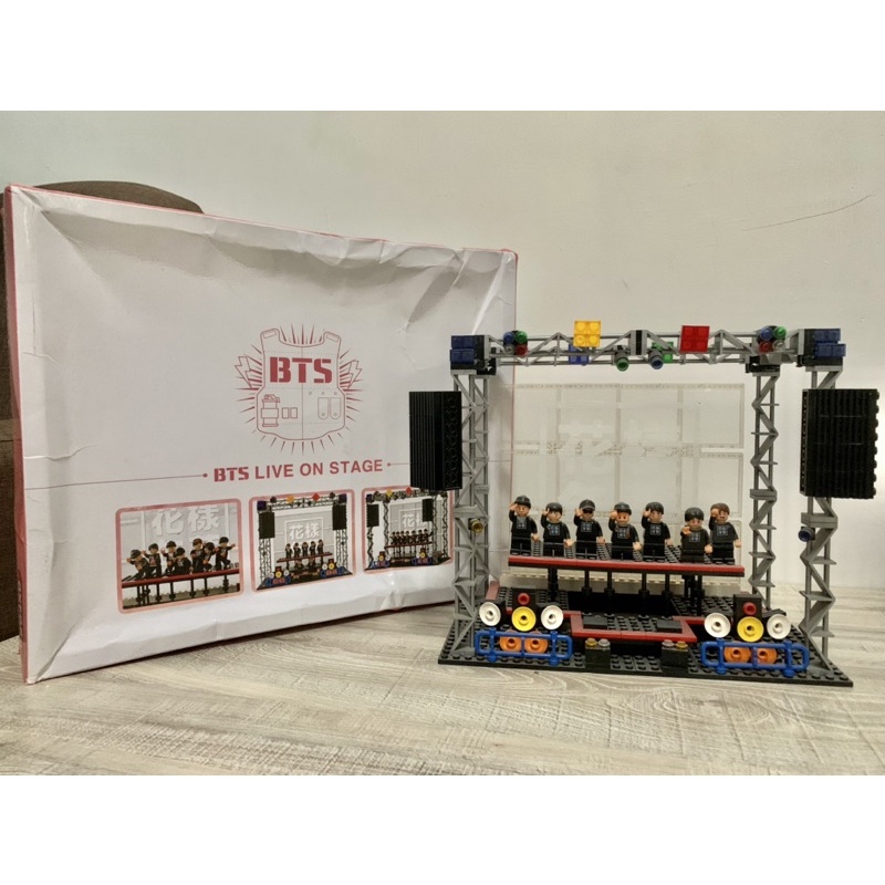 bts lego oxford live on stage