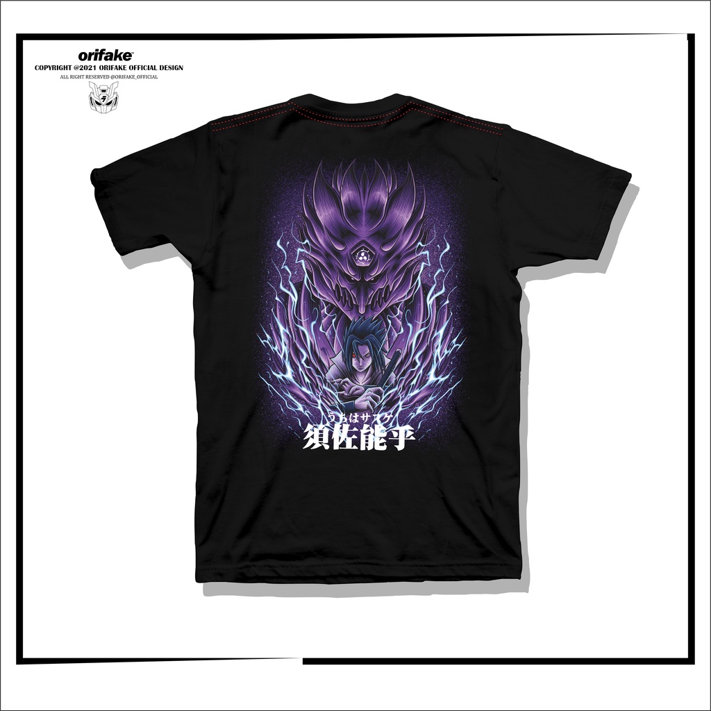 Jual Orifake - AN15 T-Shirt Exclusive Sasuke Susano'o Rinnegan | Shopee ...