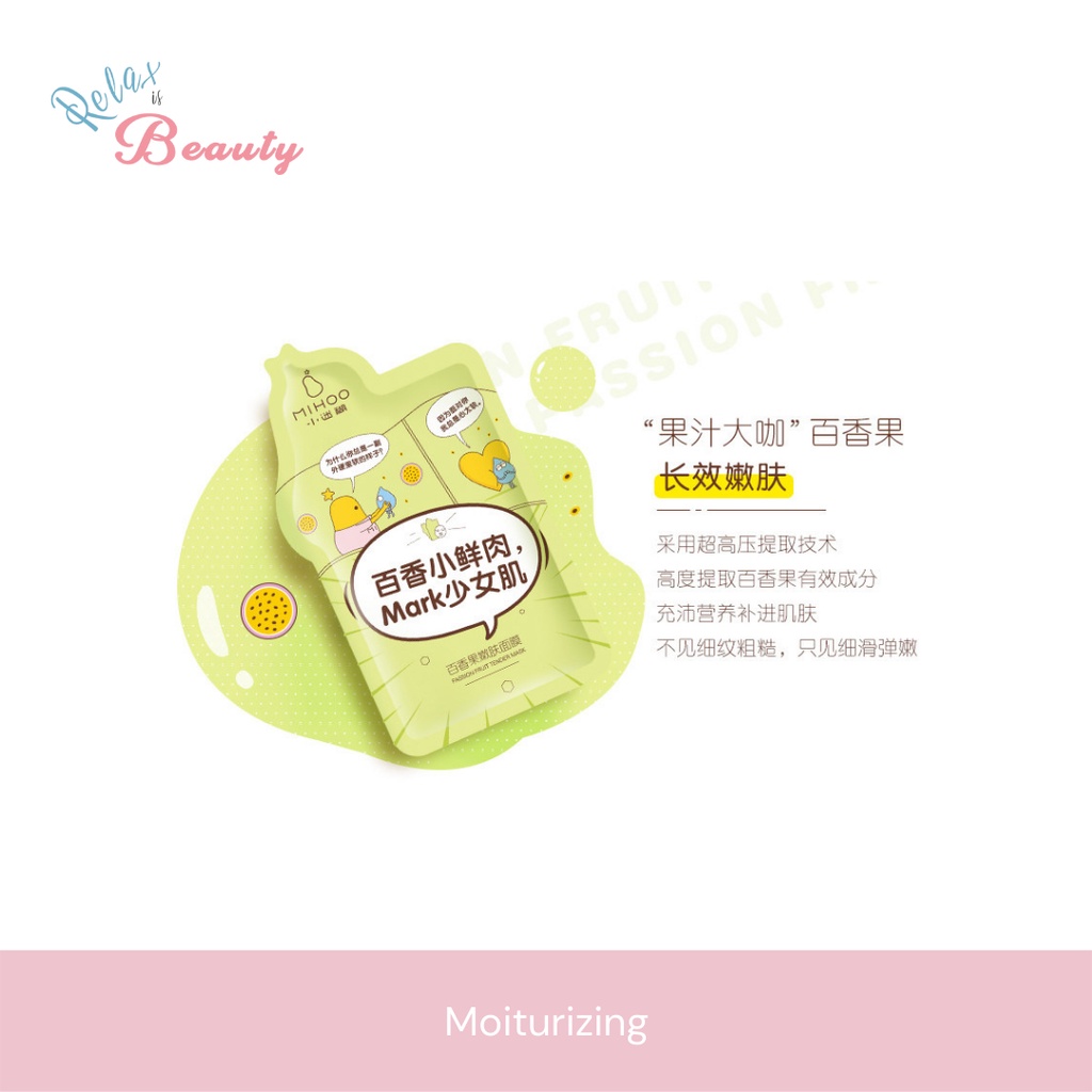 Jual MIHOO Fresh Fruit Multi Effect Sheet Mask Masker Wajah Muka ...