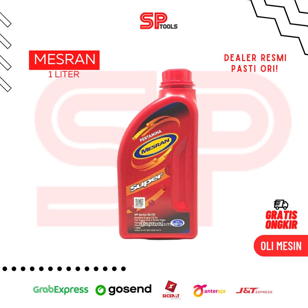 Jual OLI / OLIE MESIN 4 TAK MESRAN SUPER SAE 40 PERTAMINA 1 LITER ...