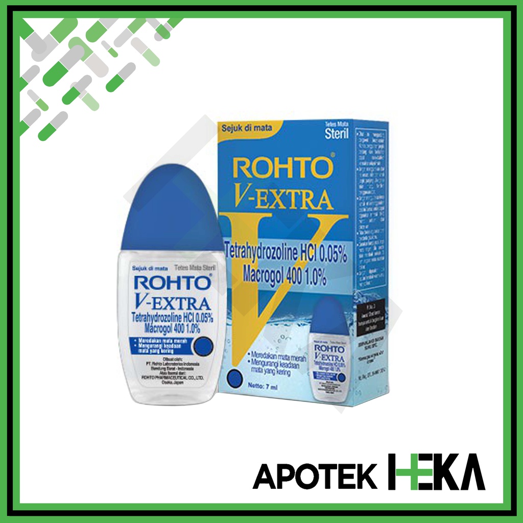 Jual Rohto V Extra 7 ml - Obat Tetes Mata Merah Kering (SEMARANG ...