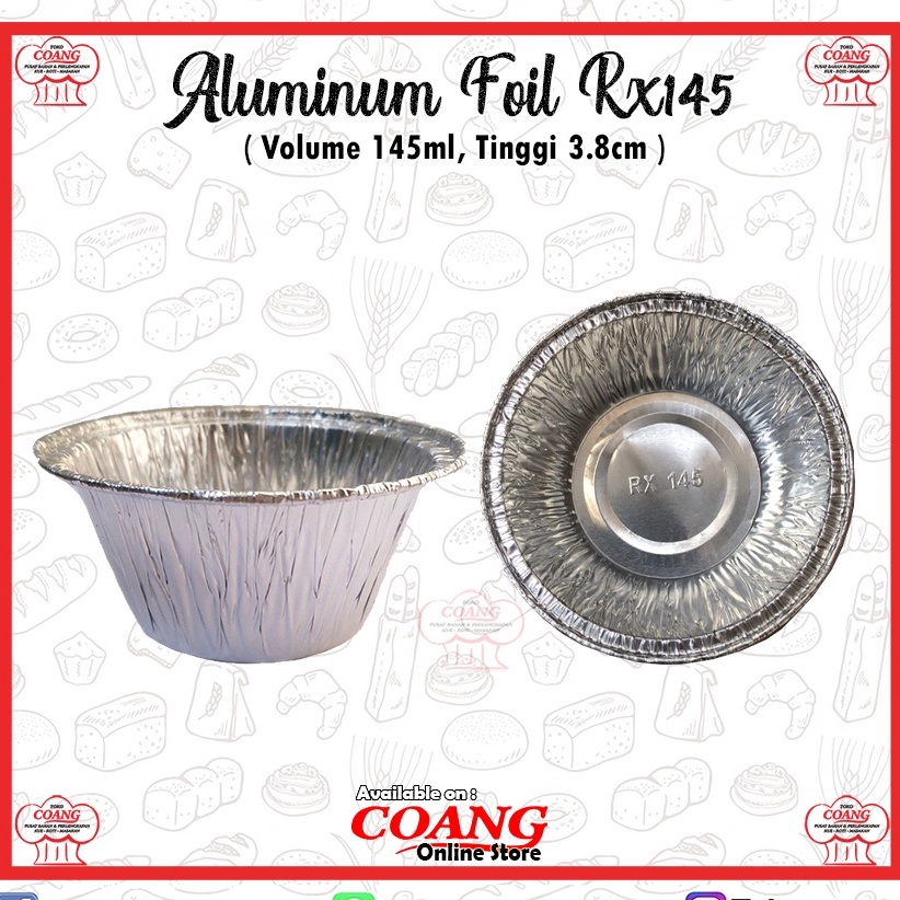 Jual ALUMINIUM FOIL TRAY RX 145 @ 25 PCS | Shopee Indonesia