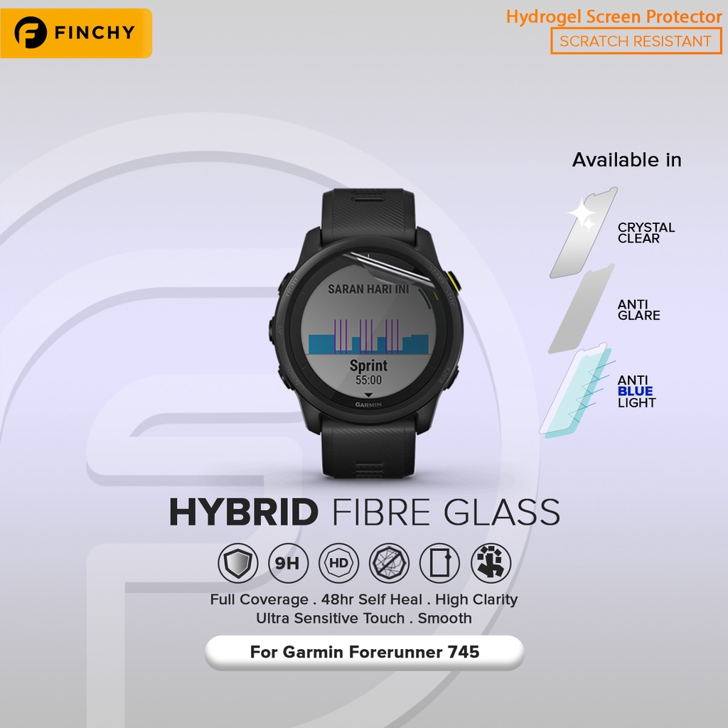 Jual Finchy anti gores Garmin Forerunner 745 Hydrogel Premium