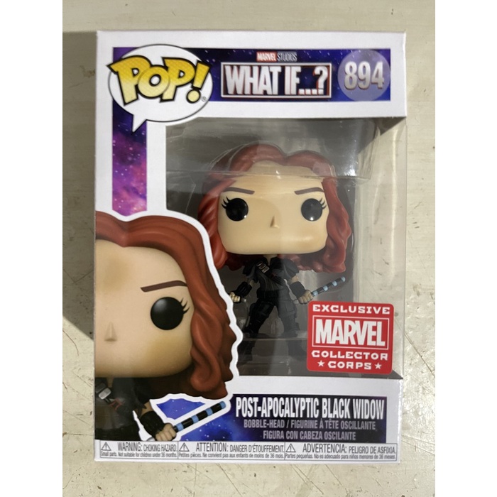 Jual Funko POP! Marvel WHAT IF PostApocalyptic Black Widow Nat Romanoff Shopee Indonesia