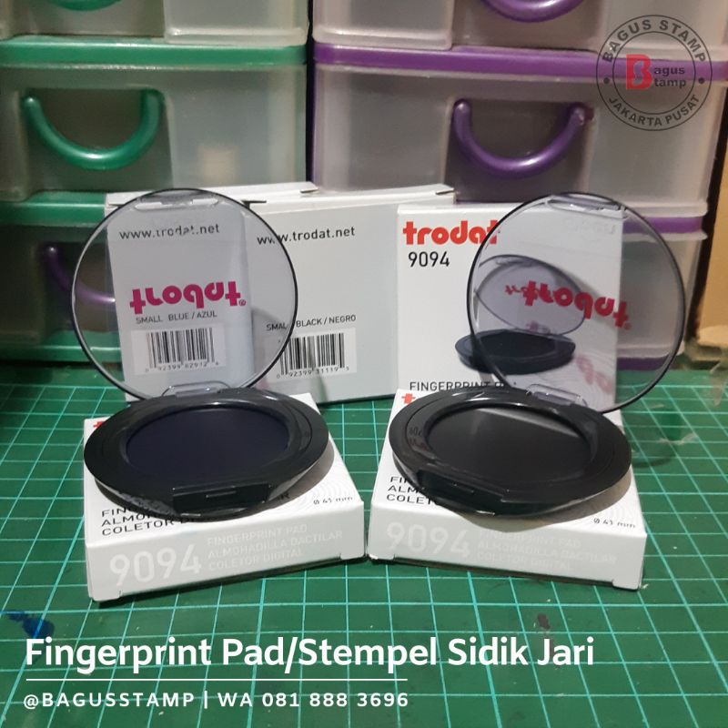Jual Thumb Print Pad Trodat 9094 Cap Jempol Sidik Jari Notaris