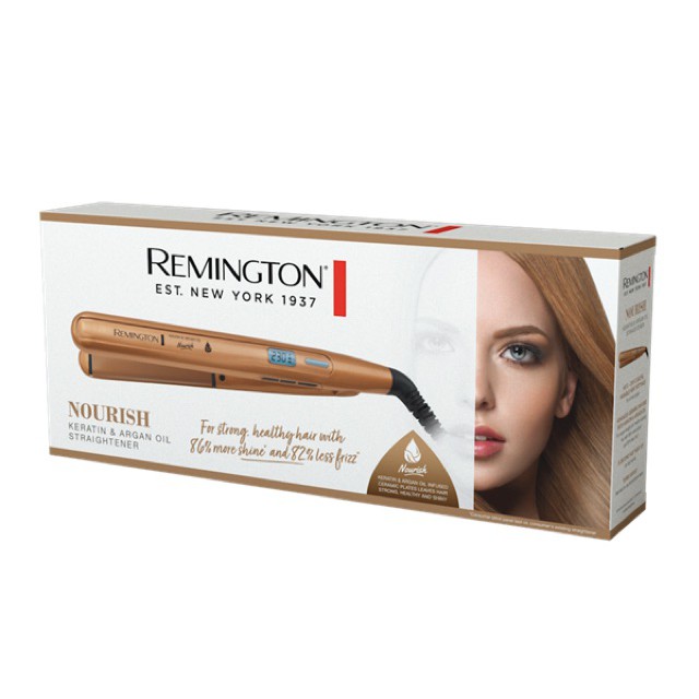 Jual Remington Nourish Keratin and Argan Oil Straightening Brush CB7400AU Strenghtener S7505AU Shopee Indonesia