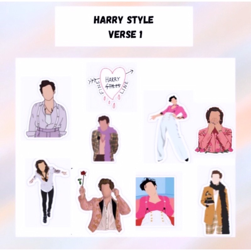 Jual HARRY STYLE stickers | stickers aesthetic stickers harry style ...
