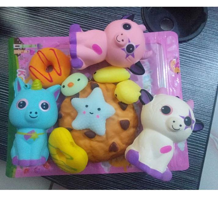 Jual TERLARIS!! squishy paket hemat 10 pcs squishy murah squishy lucu ...