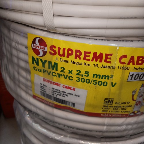 Jual Kabel Nym 2x2 5 Supreme 100meter Shopee Indonesia