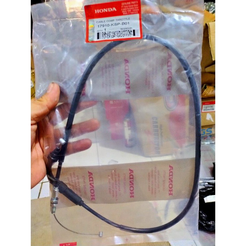 Jual KABEL GAS / TALI GAS MEGAPRO NEW MONO SHOCK (KSP) ASLI HONDA ...