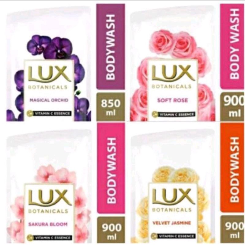 Jual Lux Botanicals Soft Rose Velvet Jasmine Body Wash 825 ML Shopee