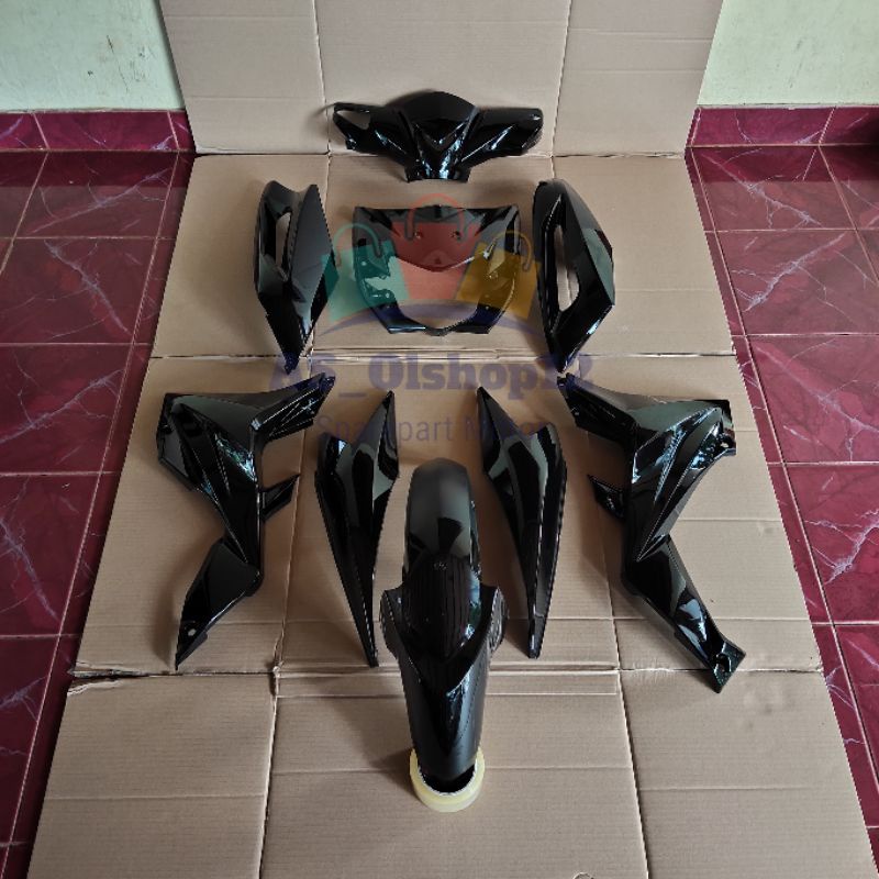 Jual MURAH!! FULL BODY HALUS HONDA BLADE 110 LAMA HITAM | Shopee Indonesia
