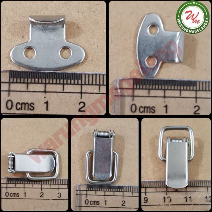 Jual PERKAKAS LOCK BOX MINI STAINLESS SPRING TOGGLE CASE CHEST LATCH ...