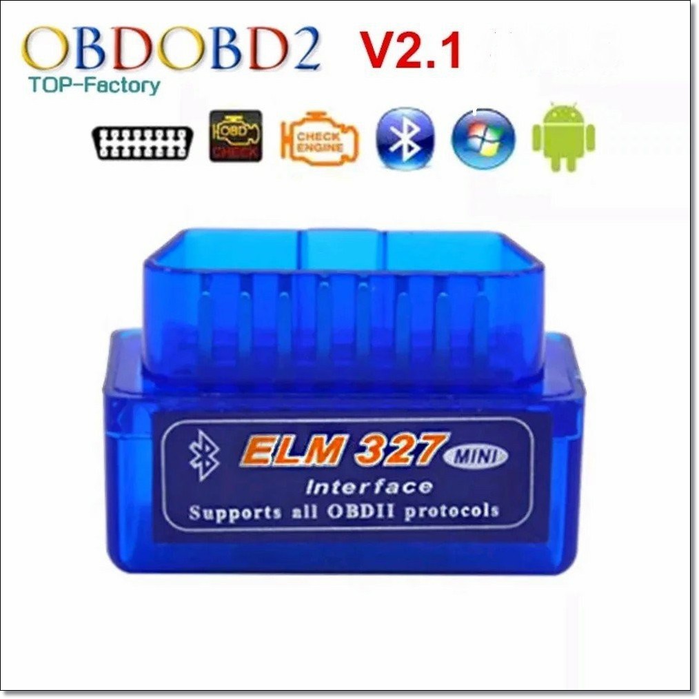 Jual ELM327 Bluetooth V2.1 OBD2 Car Diagnostic Tool ELM 327 Bluetooth