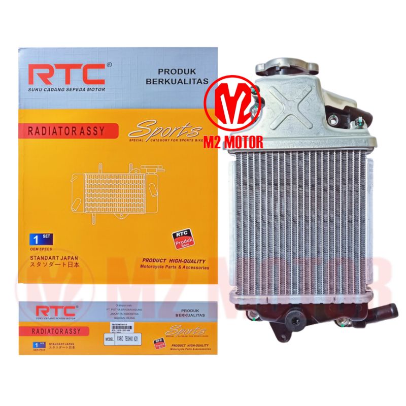 Jual RADIATOR VARIO 125 RADIATOR ASSY RTC | Shopee Indonesia