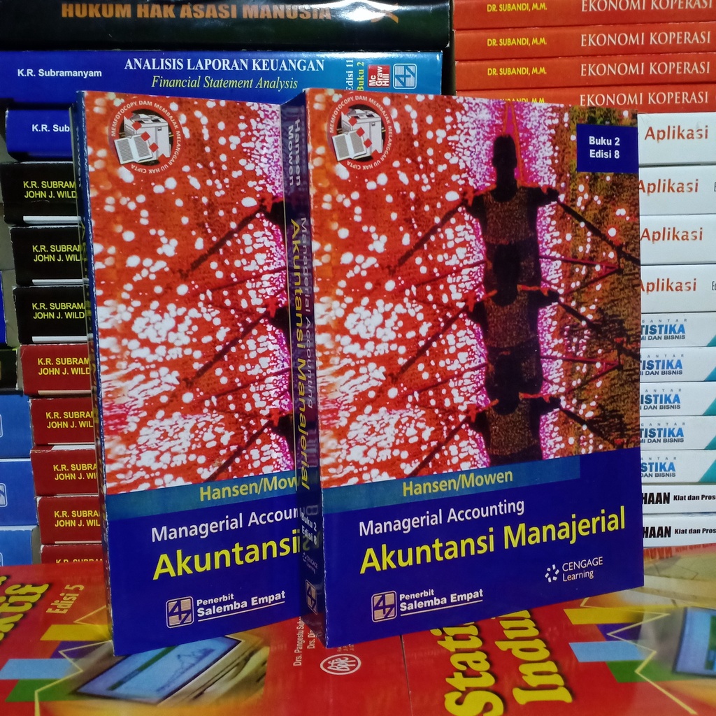 Jual Akuntansi Manajerial Edisi 8 Buku 2 Oleh Hansen & Mowen | Shopee ...