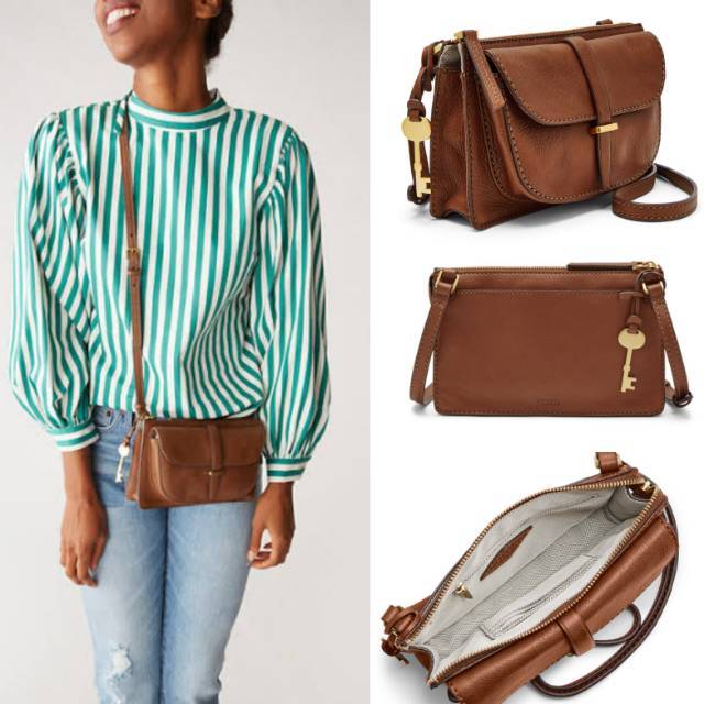 Fossil ryder small online crossbody