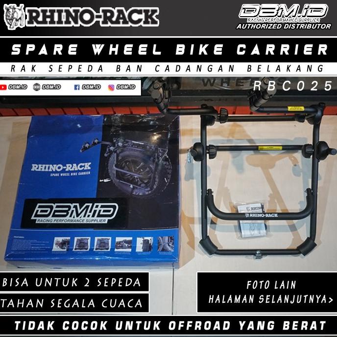Jual Rak Sepeda Ban Serep Jeep Jk Jimny Rhino Rack Bike Carrier 2