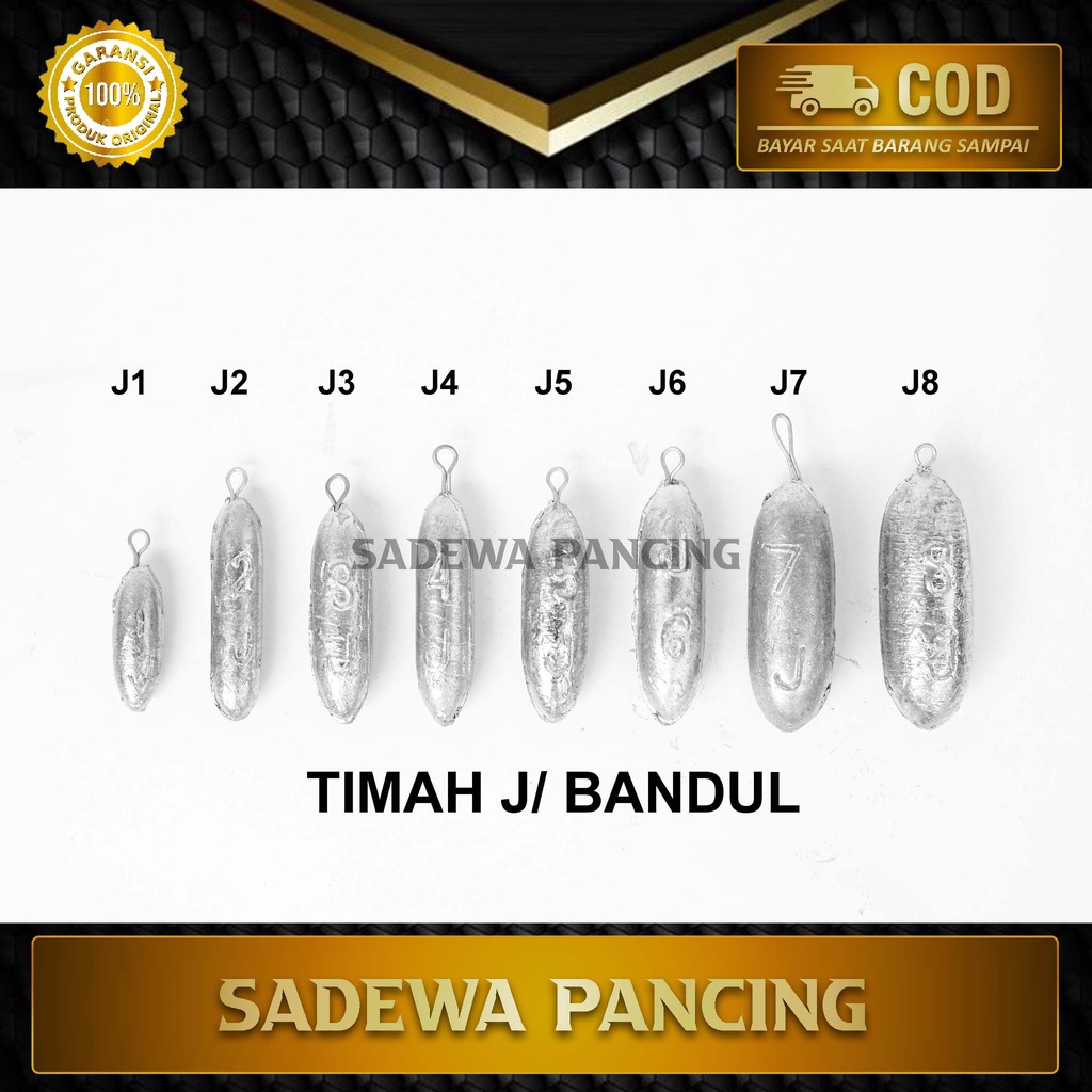 Jual Timah J Kiloan/ Timah Bandul/ Timah Laut/ Timah Jantung/ Timah ...