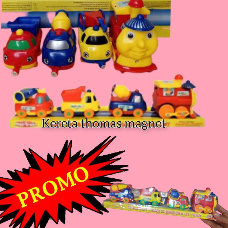 Jual Mainan Kereta Api Mobil Konstruksi Play Train Playtrain