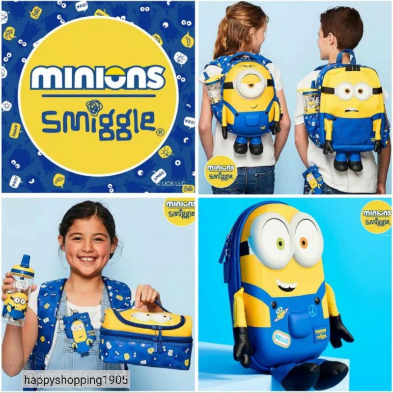 Minion bag pack from smiggle