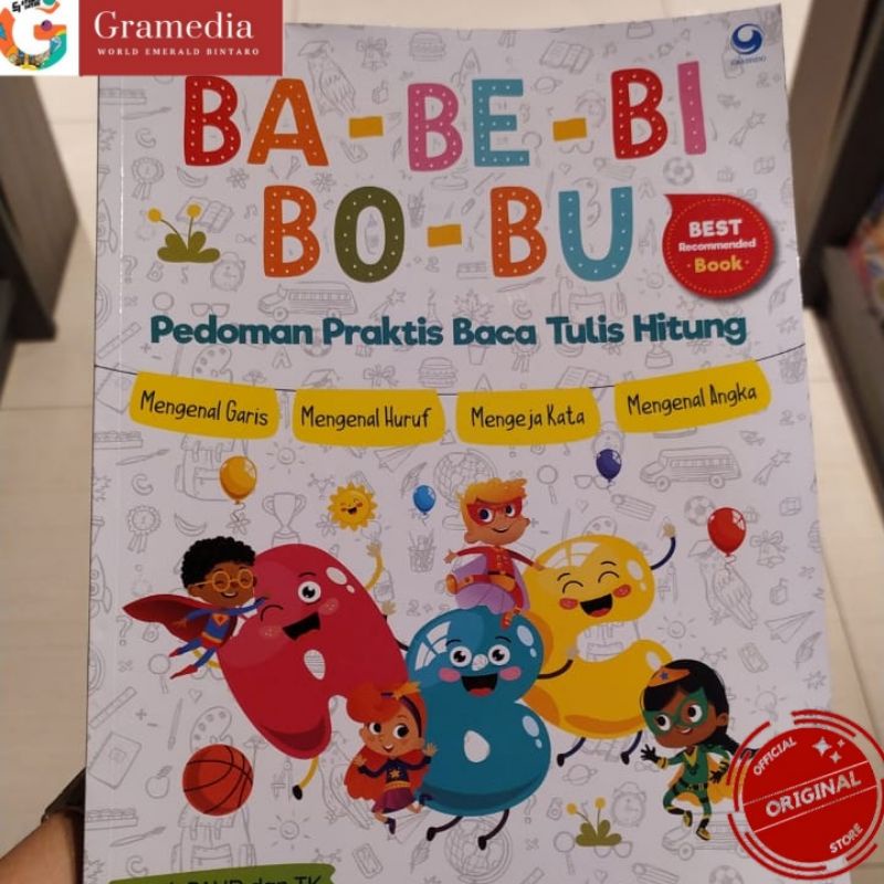 Jual Buku Ba Be Bi Bo Bu Pedoman Praktis Baca Tulis Hitung | Shopee ...