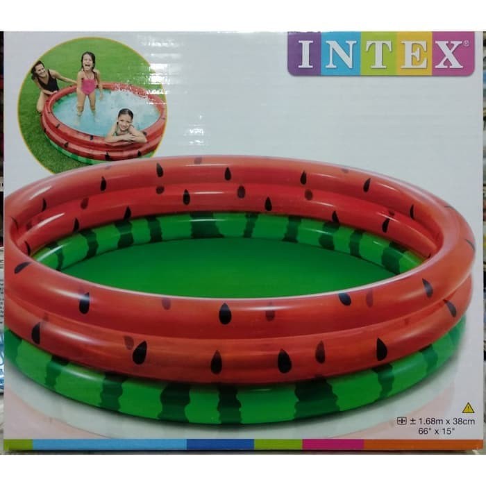 Jual Intex Kolam Renang Anak Watermelon Pool Intex 58448 Semangka KP ...
