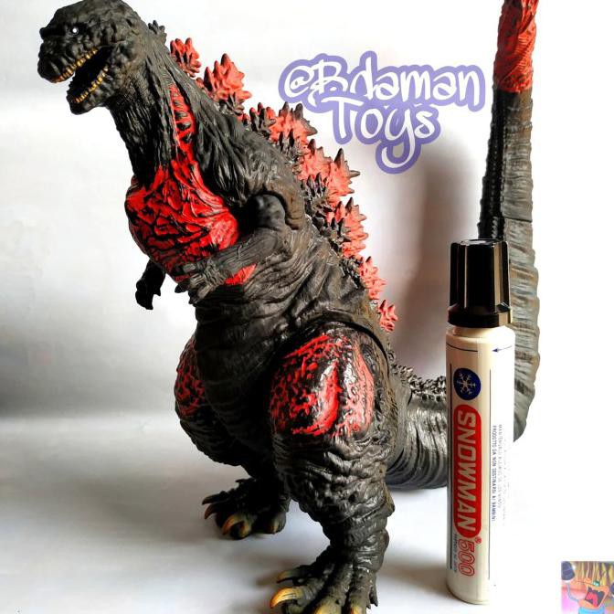 Jual MONSTER SHIN GODZILLA KAIJU MERAH FIGURE 25CM | Shopee Indonesia