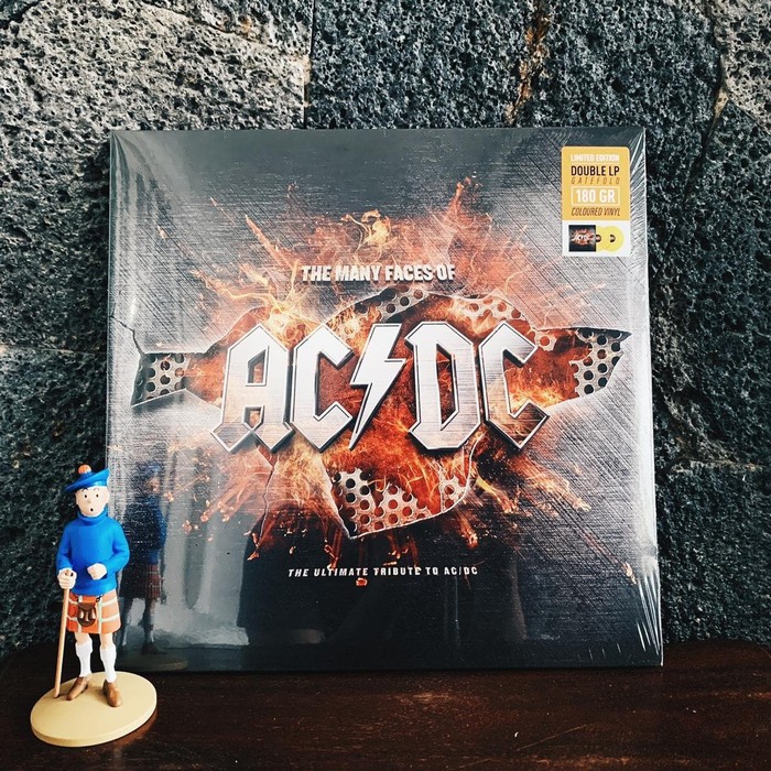 Jual Piringan Hitam Vinyl Lp Various Artists Many Faces Of Ac Dc Shopee Indonesia