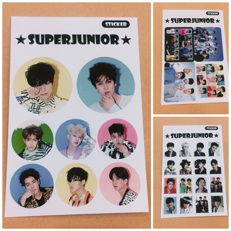 Jual ( READY STOCK ) STICKER SUPER JUNIOR | Shopee Indonesia